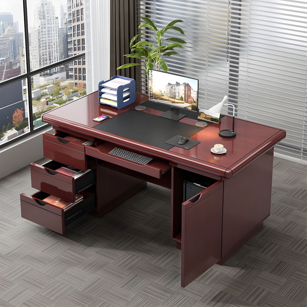 1400mm executive office desk - Furniture Village Kenya