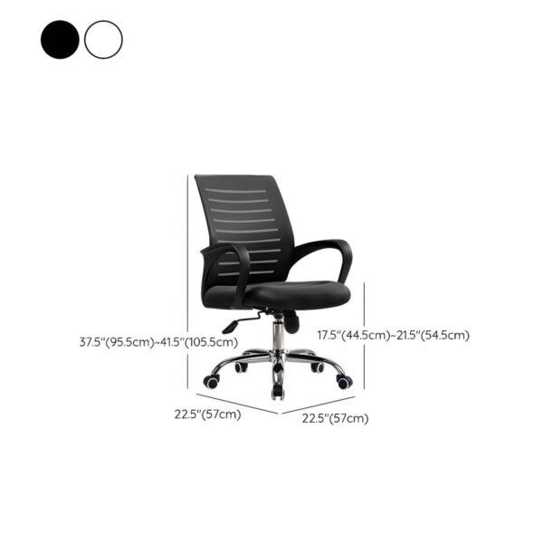 Ergonomic office task chair, Black mesh chair, Office seating, Breathable mesh, Lumbar support, Adjustable features, Task chair, Business furniture, Sleek office decor, Contemporary design, Office essentials, Workspace efficiency, Modern office, Ergonomic comfort, Office upgrade, Stylish task chair, Productivity chair, Mesh backrest, Comfortable workspace.