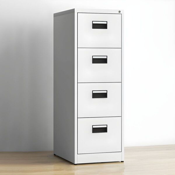 Modern steel storage cabinet, Locking drawers, Office organization, Secure storage, Steel construction, Business furniture, Sleek design, Contemporary office, Premium materials, Office essentials, Workspace efficiency, Professional storage, Secure cabinet, Modern office decor, Storage solution, Lockable drawers, Office security, Business organization, Office upgrade.