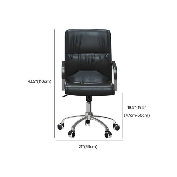 ergonomic, comfortable, adjustable, supportive, stylish, sleek, professional, versatile, durable, high-quality, executive, swivel base, padded seat, breathable upholstery, lumbar support, adjustable armrests, contemporary design, ergonomic comfort, smooth gliding casters, executive style, sleek lines, premium materials, ergonomic design, executive presence, office-ready, business-ready, meeting-ready, boardroom-ready, functional, efficient, productive, workspace essential, reliable, modern, ergonomic support, comfortable seating, versatile use.