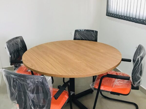 Foldable Table Round office table - Image 2