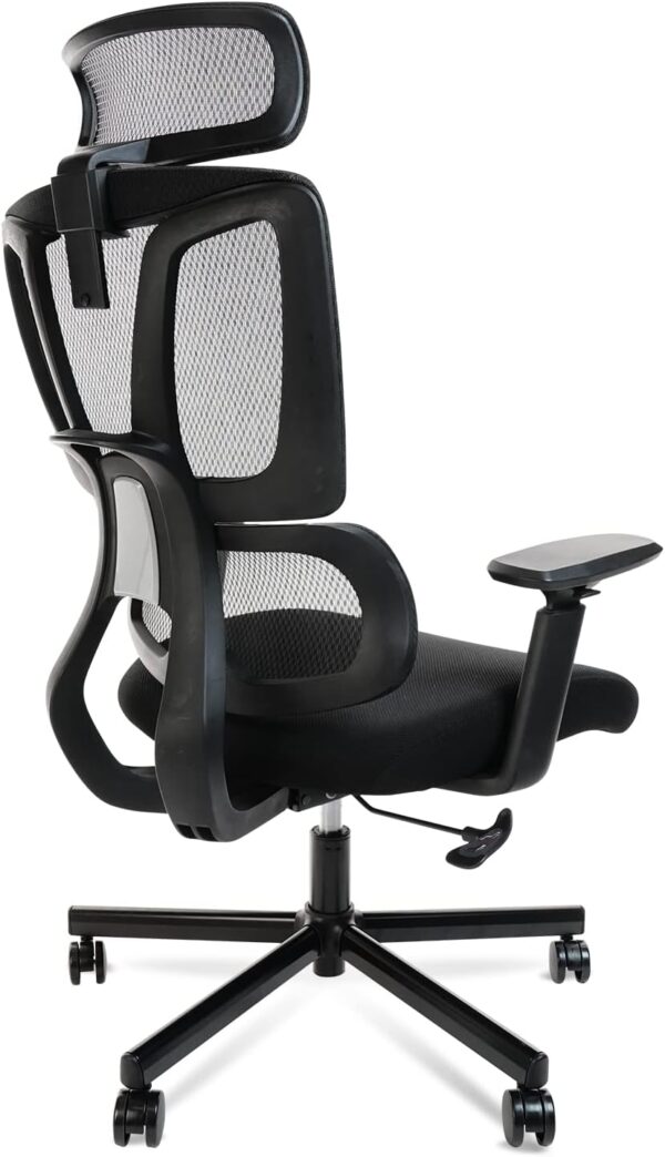 Hybrid orthopedic executive seat, Orthopedic design, Executive seating, Lumbar support, Ergonomic office chair, Comfortable workspace, Stylish executive seat, Premium materials, Business furniture, Office decor, Professional ambiance, Orthopedic office solution, Contemporary design, Executive essentials, Health-conscious seating, Modern office, Office upgrade, Executive comfort, Orthopedic support, Ergonomic luxury.