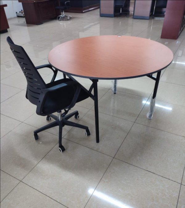 Foldable Table Round office table,Office furniture in kenya, office furniture.