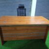 1.6 Meters executive office desk (Pure high quality wood finish with an additional side drawer) - Image 4