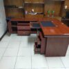 L-shaped office table, 1.8 meters length, Office furniture, Workspace optimization, Modern design, Stylish office, Professional desk, Business furniture, Premium materials, Sleek office decor, Managerial workspace, Contemporary office, Office essentials, Workspace efficiency, Office organization, Productivity, Business success, Office upgrade.