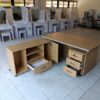 1.6 Meters executive office desk (Pure high quality wood finish with an additional side drawer) - Image 3