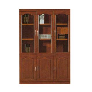 3-door wooden cabinet