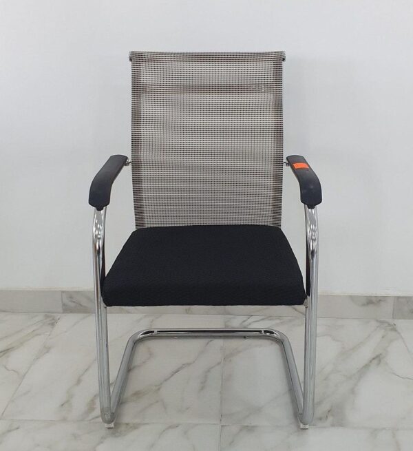 Medium Back S type chair, Black