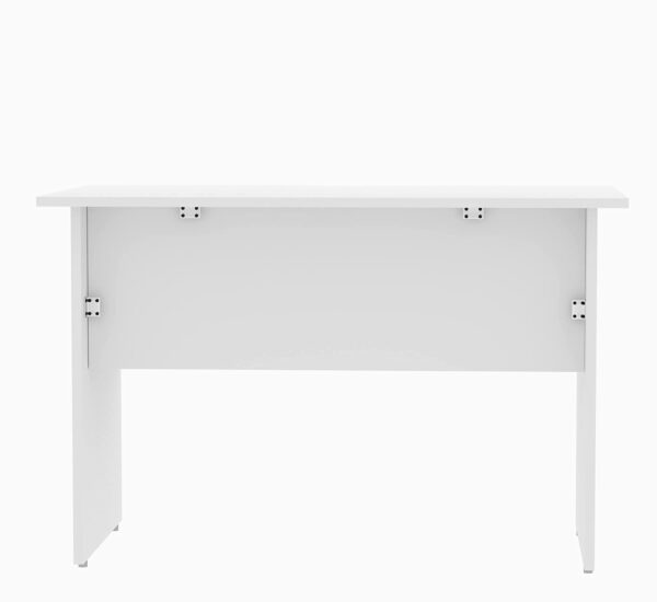 Anikaa Grady Engineered Wood Study Table, Writing Desk, Computer Desk, Study Desk, Office Desk, Small Office Table, Laptop Table with Drawer, Computer Table (White) (D.I.Y) Matte Finish