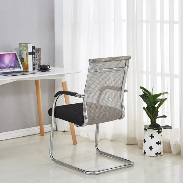 Medium Back S type chair, Black