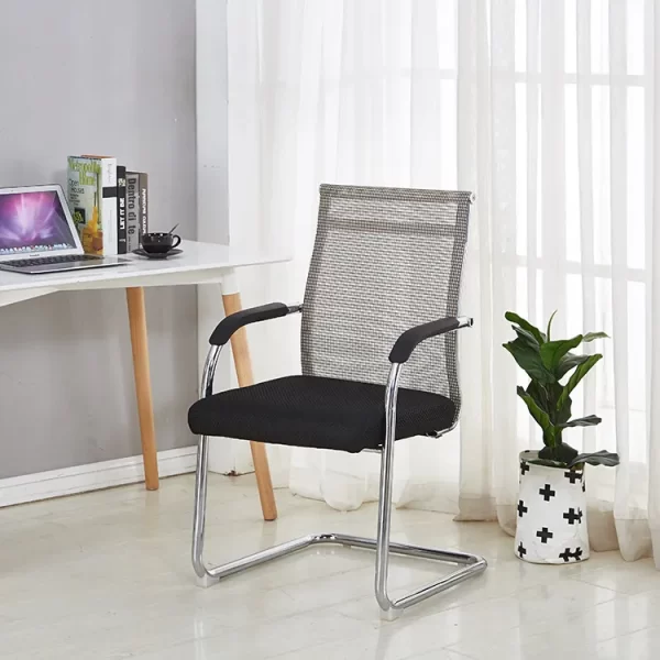 Medium Back S type chair, Black