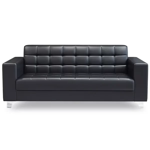 5-seater leather sofa