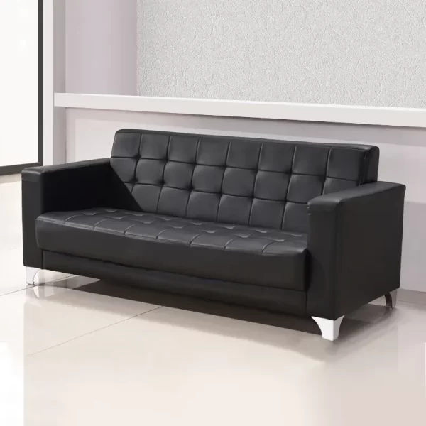 5-seater leather sofa