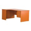 Home office corner desk