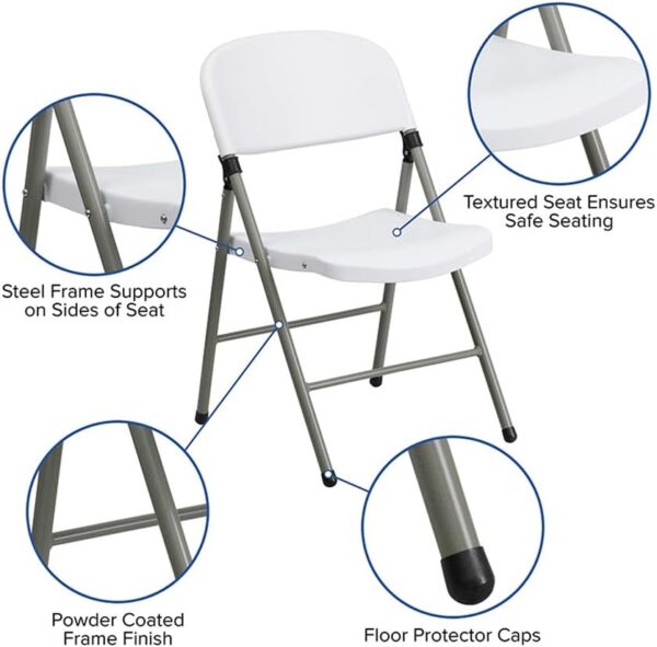 foldable & stackable seats