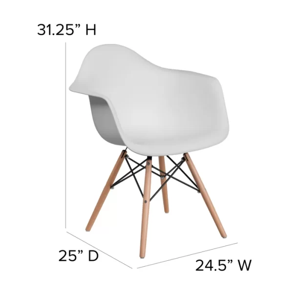 Eames plastic seat