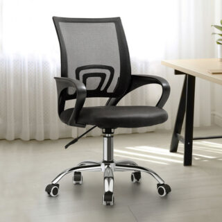 Clerical low-back swivel office seat