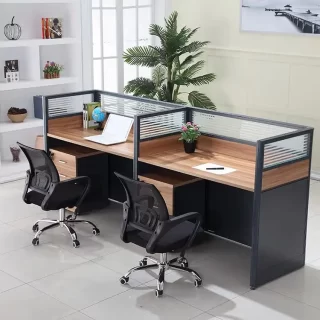 office tables, 2-way workstation