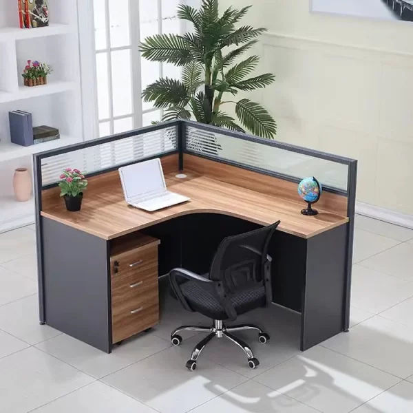 Six way office workstation