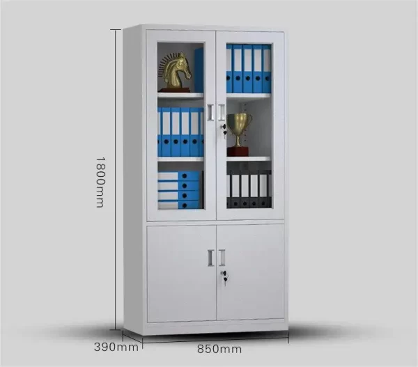 4-Door Office Filling Cabinets - Image 4