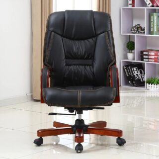 pure leather office chair