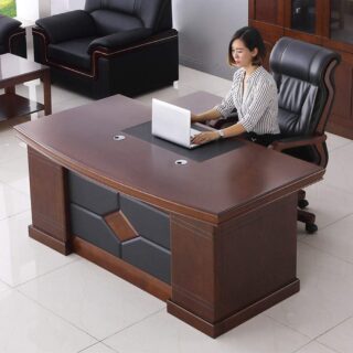 office tables, visitor chairs, 3-link office bench, 2 door metallic cabinet, executive sofa, fireproof safe