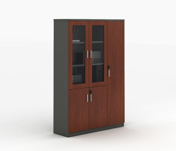 storage and filling cabinets, 2-door metallic cabinet, 4-drawers filling cabinet, visitor's seat