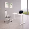 Cheap Easy To Install Home Office Furniture Ergonomic Electric Height Adjustable Computer Table Lift Standing Desk