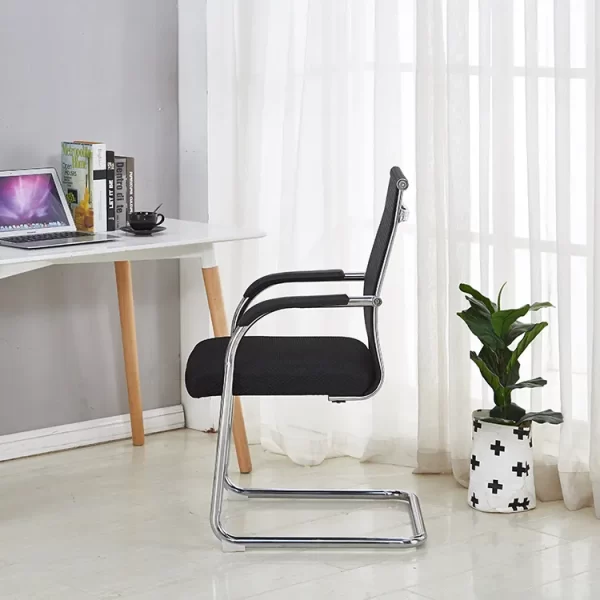 Modern appearance fashionable high back conference meeting mesh seat kneeling office visitor conference chair