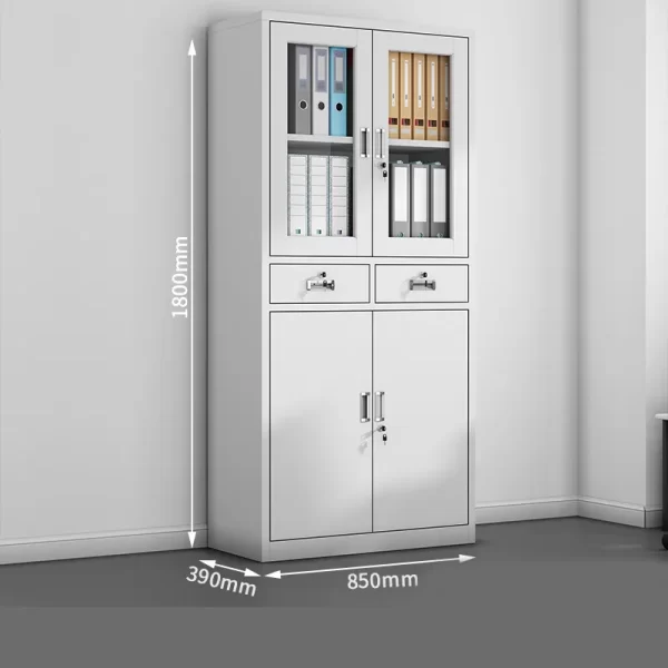 two door office filling cabinet