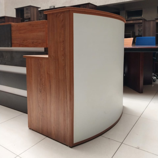 C-Shaped Office Reception Desk