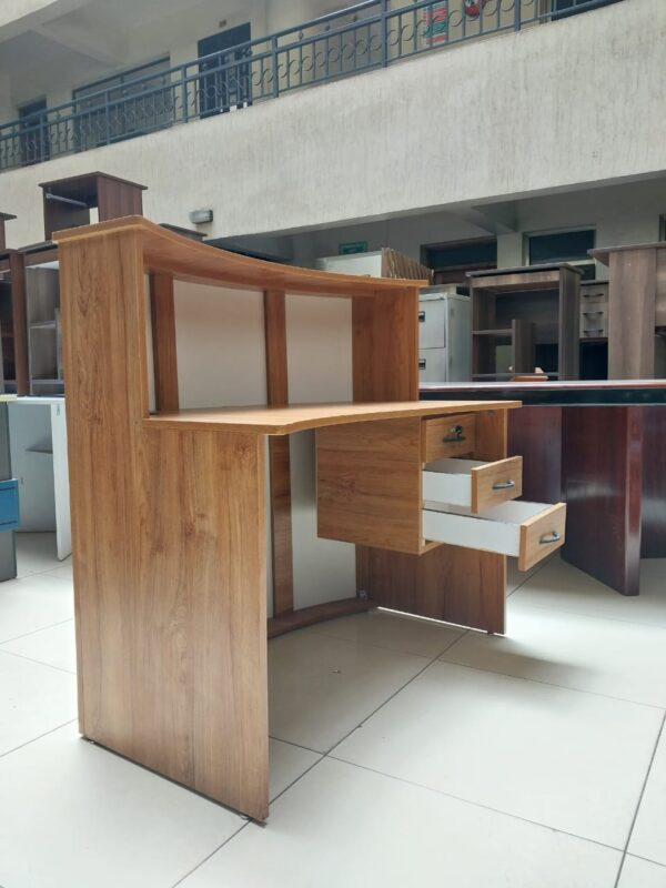 C-Shaped Office Reception Desk