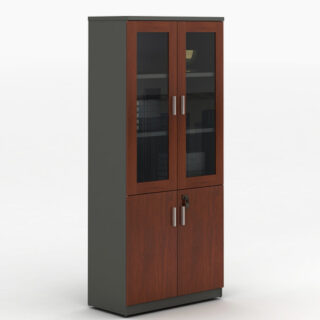storage and filling cabinets, 2-door metallic cabinet, 4-drawers filling cabinet, visitor's seat