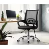 mesh-back office chairs, visitor seats, 1400mm executive desk, 2-door metallic cabinets, office sofa