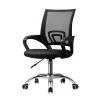 mesh-back office chairs, visitor seats, 1400mm executive desk, 2-door metallic cabinets, office sofa