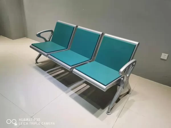 Airport benches, waiting benches, three link benches