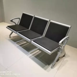 Airport benches, waiting benches, three link benches