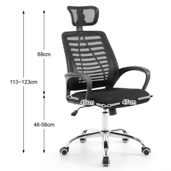 affordable office chairs in Kenya, high-back seats,