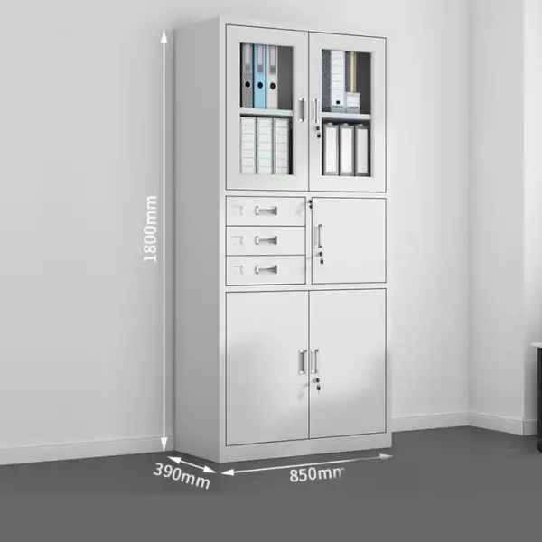 storage cabinets, 2-door office filling cabinets, cabinets with safe