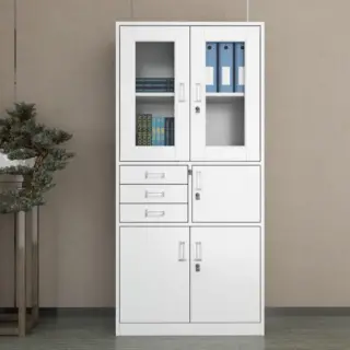 storage cabinets, 2-door office filling cabinets, cabinets with safe,2-Door Metallic Filling Cabinet