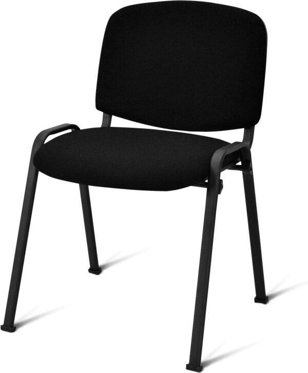 black Tosca Office Visitor Chair, office furniture, office chairs, visitor chairs, tosca ,