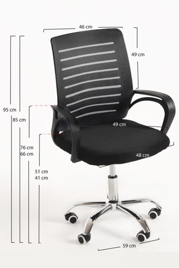 Strong Mesh office chair, mesh office chair, office chairs, black office chair