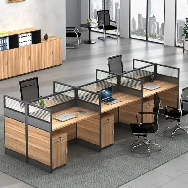 Six Way Modular Office Workstation at Furniture village kenya