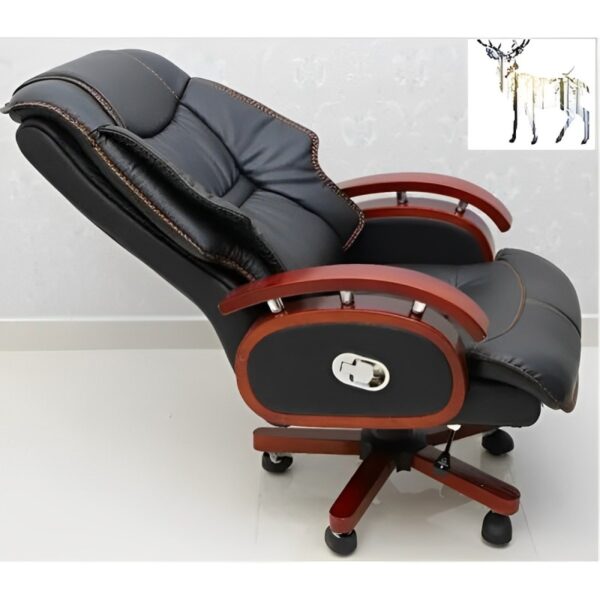 black Recliner Executive Office Chair, office furniture, office chair