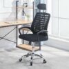 black Highback Headrest office Chair, office chairs,office furniture