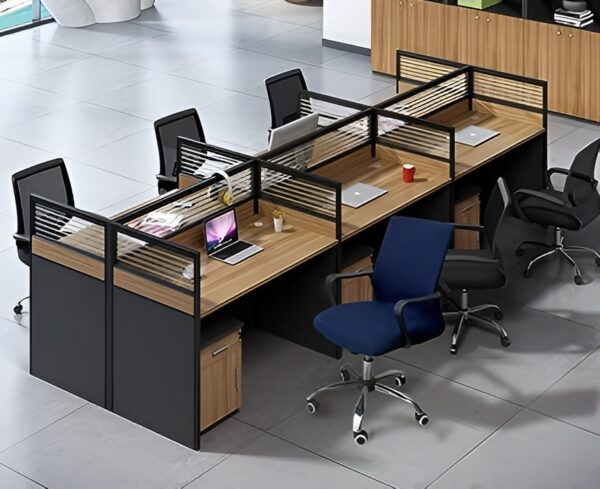 Six Way Modular Office Workstation at Furniture village kenya