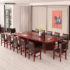 mahogany 8-12 Seater Boardroom Table, boardroom table, executive boardroom table