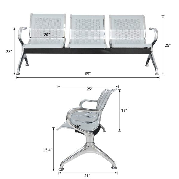 durable, hygienic, comfortable, practical, space-saving, modular, versatile, ergonomic, linked design, waiting area essential, hospital-grade materials, easy-to-clean surfaces, supportive, patient-friendly, functional, contemporary, efficient, organized, multipurpose, ergonomic design, safe, sturdy construction, accessible, seamless, patient comfort, healthcare environment, waiting room solution, durable upholstery, modular seating, infection control, patient care, flexible layout, medical-grade, ergonomic support, integrated design, healthcare furniture, professional, modern aesthetic.