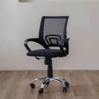 clerical chair, mesh seat, office seating, ergonomic design, breathability, lumbar support, adjustable features, swivel chair, task chair, comfortable seating, modern office furniture, productivity, office ergonomics, adjustable armrests, durable construction, contemporary design, work chair, supportive backrest, clerical role, mesh back, task seating, office essentials.