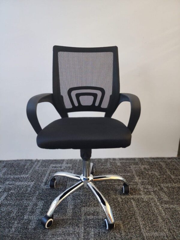 Secretarial mesh office seat, mesh office chair, secretarial chair, office furniture, ergonomic chair, high-back chair, swivel chair, adjustable chair, comfortable chair, contemporary chair, stylish chair, premium chair, office seating, mesh chair, secretarial office furniture, sleek chair, professional chair, supportive chair, desk chair, modern office chair, workspace chair, task chair, secretary chair, secretary office chair, mesh ergonomic chair, office seating solution, desk seating, office seating, secretarial swivel chair.